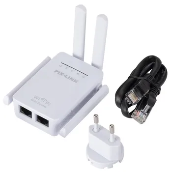 Нов прием на Безжичен Wi-Fi Ретранслятор300 Mbps Wifi удължителен кабел 2,4 G Wi-Fi Усилвател Wi-Fi Ретранслатор 802.11 n Усилвател на Сигнала на Точката за Достъп